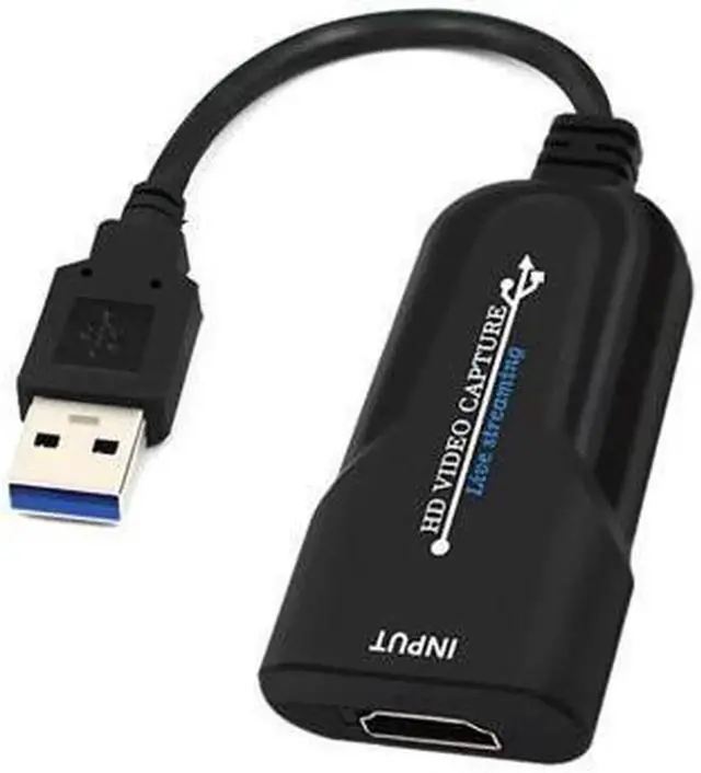 Alt view image 4 of 6 - AOMOPROING HD 1080P HDMI To USB 3.0 Video Capture Card Game Recording Box for Computer Youtube OBS Etc. Live Streaming Broadcast