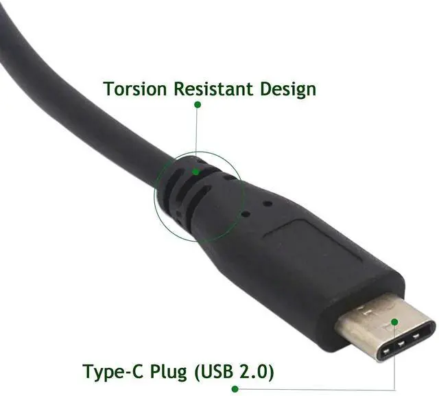 Alt view image 5 of 7 - Aomoproing USB C Terminal, Type C Male Screw Terminal Block Connector Solderless Pluggable 5P Block Extension Cord Transfer Data & Charging for Type-C Interface Devices (USB C Male)