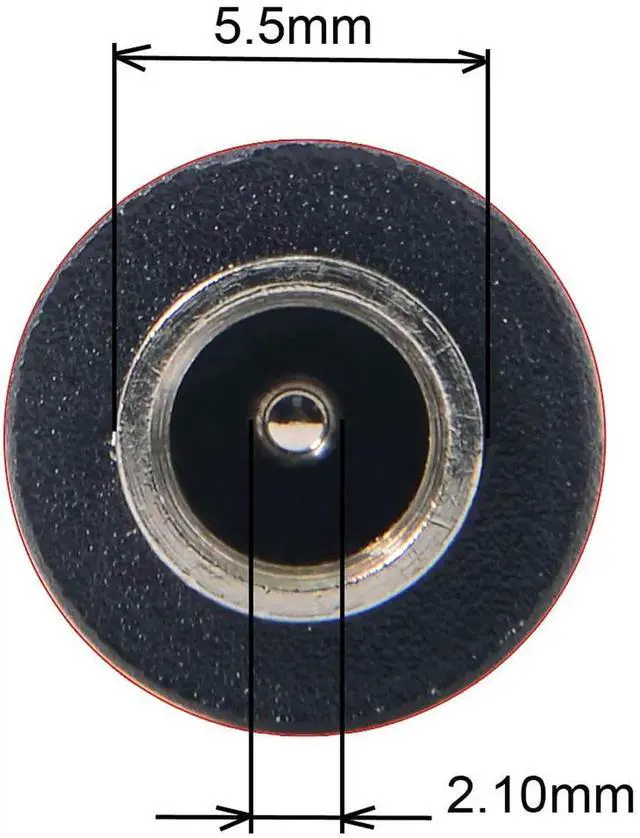 Alt view image 5 of 6 - Aomoproing USB C to DC Power Adapter Type C USB Male to DC 5.5x2.1mm Female Connector DC5521 Female to Type C Male Charge Adapter for Laptop PC Smart Phone 2 PCS