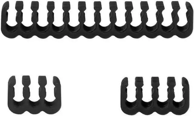 Alt view image 4 of 6 - Sleeve Extension Power Supply Cable Kit ATX/EPS/8-pin PCI-E/6-pin PCI-E with Combs White/Black AC-048-CN1NAN-A1