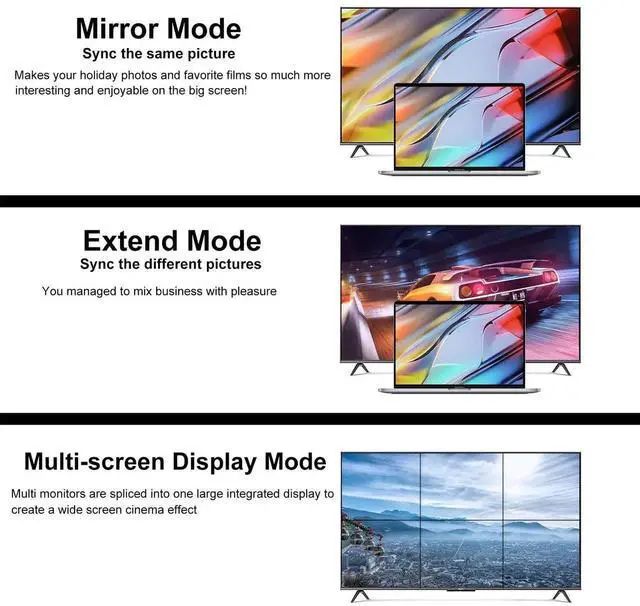 Alt view image 2 of 7 - 8K HDMI 2.1 Cables 3 FT, 20-Pack, High Speed HDMI ARC/eARC Cable 48Gbps, 8K@60Hz, 4K@144Hz, 1080P@240Hz-HDCP 2.2,3D/HDR for Soundbar, PS5/4, Xbox, Roku, Cinema, TV, Computer, Monitor & More