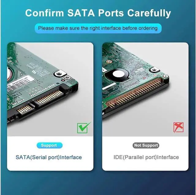 Alt view image 7 of 7 - Aomoproing SATA III Cable, 6Gbps 90 Degree Right Angle HDD SDD Data Cable, SATA 3.0 Nylon Braided Cable with Locking Latch for SATA HDD, SSD, CD Driver, CD Writer(20 Inch, Black,5 Pack)