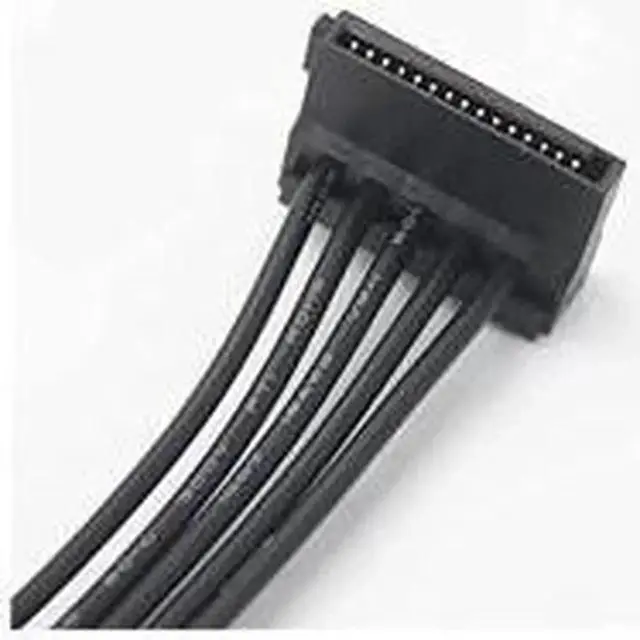 Alt view image 6 of 6 - Aomoproing 15 PIN Sata Power Splitter(2Packs) 15 Pin Sata to 5 Sata Power Splitter Adapter Cable- 21 Inches