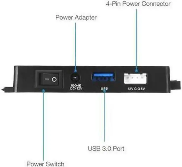 Alt view image 5 of 7 - Aomoproing USB 3.0 to IDE & SATA Converter External Hard Drive Adapter Kit 2.5"/3.5" Cable