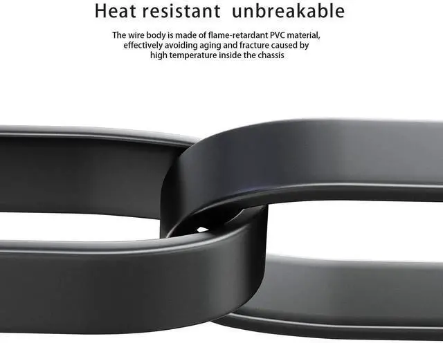 Alt view image 6 of 7 - Aomoproing SATA Cable III for SSD HDD Data,3 PCS 6Gbps Straight Angle 15 Inch Sata Data Cable Compatible for SATA Hard Drive CD Driver, CD Writer,Black