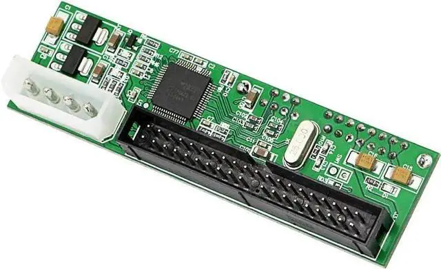 Alt view image 6 of 6 - Aomoproing SATA Female to 40 pin Male 3.5 inch IDE Adapter for PC and Mac Computer to SATA Hard Drive Interface Adapter(SATA F/3.5 M Big)