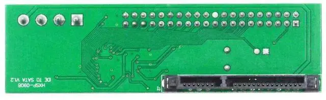 Alt view image 3 of 5 - Aomoproing 2.5 inch SATA to 3.5 inch IDE Adapter, 2.5 or 3.5 Inch HDD or SSD SATA Hard Drive to 40 Pin 3.5 Inch PATA Desktop Converter Card