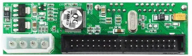 Alt view image 5 of 5 - Aomoproing 2.5 inch SATA to 3.5 inch IDE Adapter, 2.5 or 3.5 Inch HDD or SSD SATA Hard Drive to 40 Pin 3.5 Inch PATA Desktop Converter Card