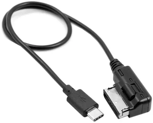 Alt view image 7 of 7 - Aomoproing Media in AMI MDI USB-C USB 3.1 Type-C Charge Adapter Cable for Car VW Audi 2014 A4 A6 Q5 Q7