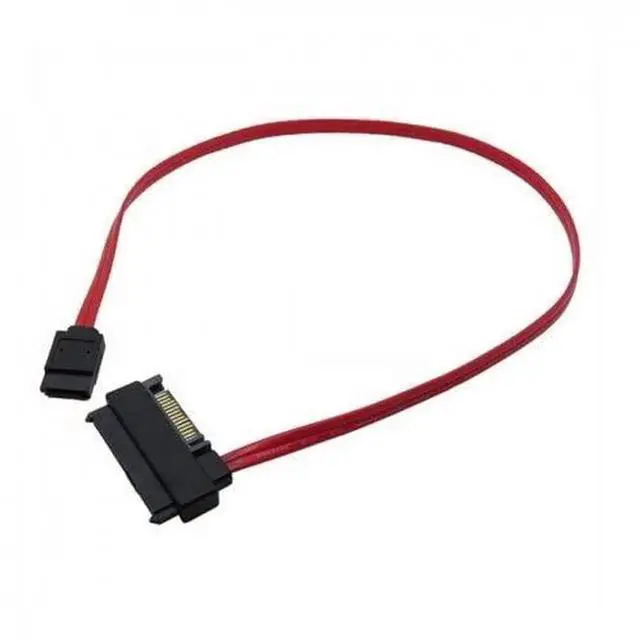 Alt view image 6 of 6 - Aomoproing SFF-8482 SAS 29 Pin to 7 Pin SATA Hard Disk Drive Raid Cable with 15 Pin SATA Power Port 50cm