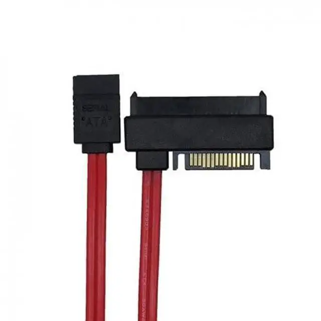 Alt view image 4 of 6 - Aomoproing SFF-8482 SAS 29 Pin to 7 Pin SATA Hard Disk Drive Raid Cable with 15 Pin SATA Power Port 50cm