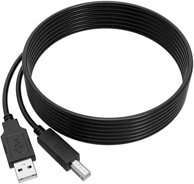 Main image of Aomoproing USB 2.0 Printer Cable to Computer USB Printer Scanner Cable High Speed A Male to B Male Cord Compatible with HP, Canon, Dell, Epson, Lexmark, Xerox, Samsung (3M)