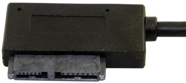 Alt view image 5 of 7 - Aomoproing USB 3.0 to SATA 7+6 13pin Slimline Sata Adapter Cable 5Gbps Compatible for Laptop CD DVD ROM Optical Drive