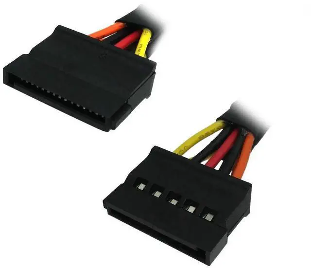 Alt view image 3 of 5 - Aomoproing SATA Power Cable for D.ell Inspiron 3653 3650 Series, SATA 15 Pin to Mini 6 Pin ATX Adapter Compatible Part No. GP2JM 15-inch(38cm) (Pack of 2)