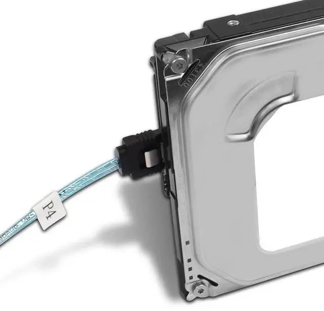 Alt view image 7 of 7 - Aomoproing HD Mini SAS SFF-8643 to SATA Cable, SFF-8643 Host to 4X SATA Target Cable Compatible with Raid Controller Hard Drive Forward Breakout Cable -0.5M