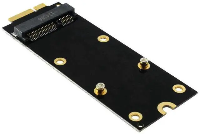Main image of Aomoproing 7+17 pin mSATA to A1398 A1425 (2012 & Early 2013) Adapter for MacBook Pro Retina SSD Replacement, Mini PCIe SATA SSD Converter Card