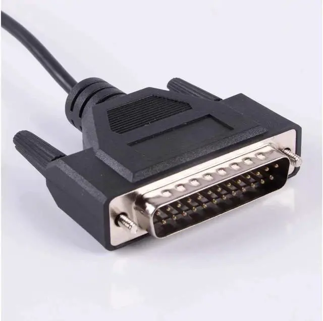 Alt view image 6 of 6 - Aomoproing USB RS232 to DB25 Cable for Fanuc CNC Control Data Transfering Serial Cable Compatible C-232R US-232R