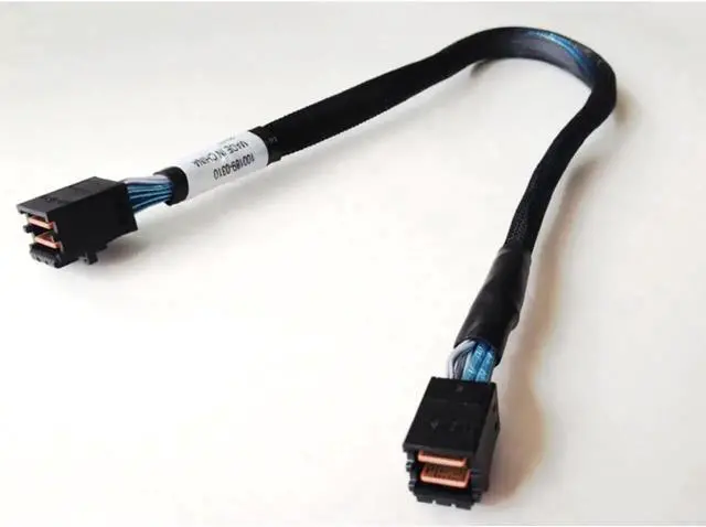 Main image of Aomoproing 40cm Mini SAS HD SFF 8643 Cable Internal SFF-8643 SAS Cable Mini SAS SFF-8643 to 8643 Molex Cable Adapter for Computer Hard Disk