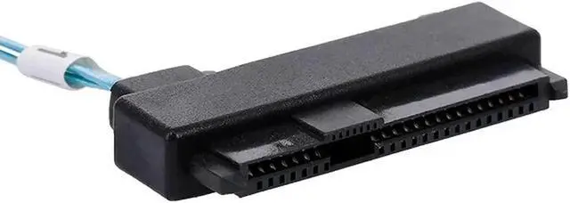 Alt view image 3 of 7 - Aomoproing 100CM Mini SAS Cable SFF 8087 36pin to SFF 8482 Hard Disk and Power x4 SAS