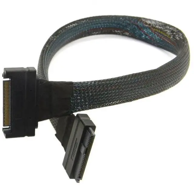 Main image of Aomoproing U.2 U2 SFF-8639 NVME PCIe SSD Cable Male to Female Extension 50cm 68pin