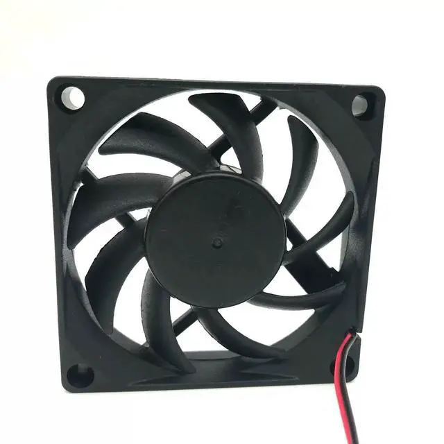 Alt view image 3 of 4 - DESC0715B2U A001 DC 12V 0.7A 7cm 7015/7020 cooling fan