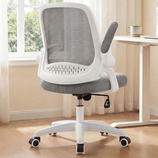 Main image of NEO CHAIR Office Desk Chair, Ergonomic Mesh with Flip-Up Armrests, Grey