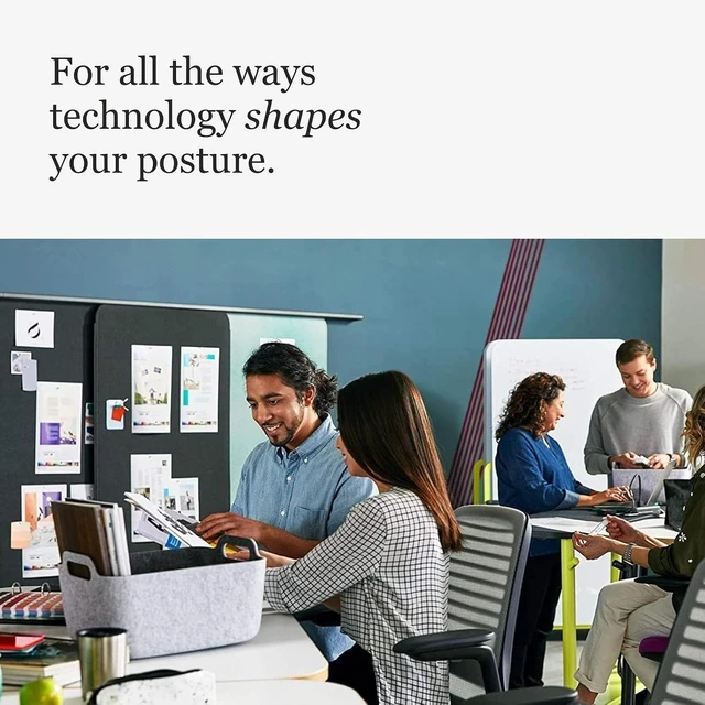 Alt view image 7 of 7 - Steelcase Series 1 Ergonomic Office Chair, Carpet Floors, Malt