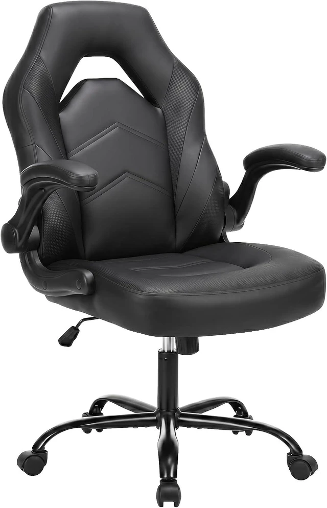Main image of Computer Gaming Chair, Home Office Desk Chair, PU Leather