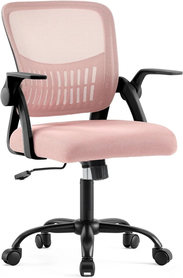 Main image of Home Office Desk Chair, Comfy Lumbar Support Mesh Chair