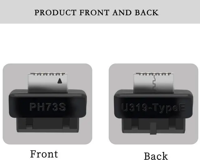 Alt view image 7 of 7 - PH73S+ USB Front Panel Adapter 10Gbps Type-E USB 3.0 Front 19PIN to 3.1 USB C Header Support for Motherboard with USB 3.0 USB3.1 19PIN Interface