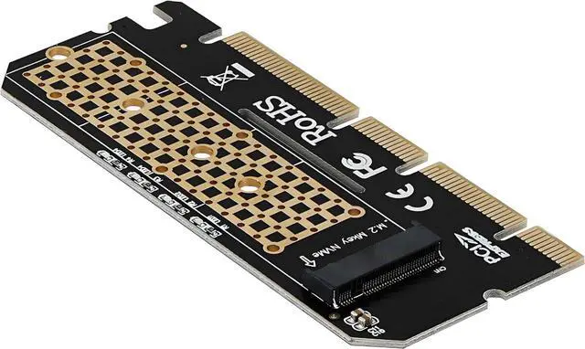 Alt view image 4 of 6 - PCIE to M2 Adapter Card Compatible with M.2 NVMe SSD Support for 2U Hight Server, PCIe X4 X8 X16 Slot, M.2 SSD 2230 2242 2260 2280 SSD