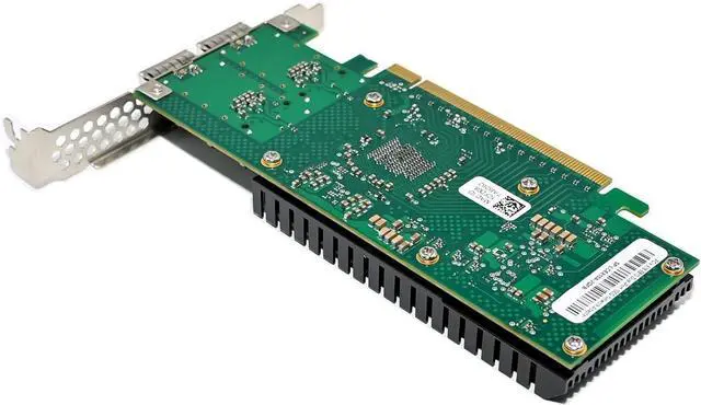 Alt view image 5 of 7 - Dual-QSFP28+ 100G Ethernet Network Adapter,Compare to in-tel E810-CQDA2, with in-tel E810-CAM2 Chip,PCIe 4.0 x16 Ethernet NIC LAN Adapter Support Windows/Server/Linux/VMware