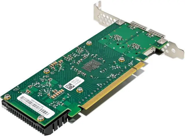 Alt view image 6 of 7 - Dual-QSFP28+ 100G Ethernet Network Adapter,Compare to in-tel E810-CQDA2, with in-tel E810-CAM2 Chip,PCIe 4.0 x16 Ethernet NIC LAN Adapter Support Windows/Server/Linux/VMware