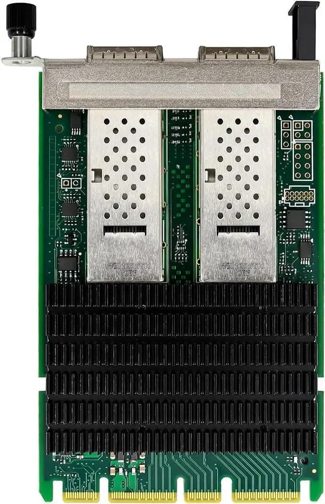 Alt view image 2 of 7 - 100Gb OCP3.0 Network Card with in-tel E810 Chip,Dual-Ports NIC PCI Express Ethernet Adapter Support Windows Server/Linux/VMware (ST7388-E810 100G)