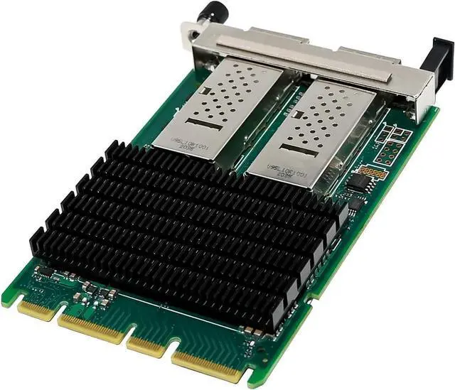 Alt view image 6 of 7 - 100Gb OCP3.0 Network Card with in-tel E810 Chip,Dual-Ports NIC PCI Express Ethernet Adapter Support Windows Server/Linux/VMware (ST7388-E810 100G)