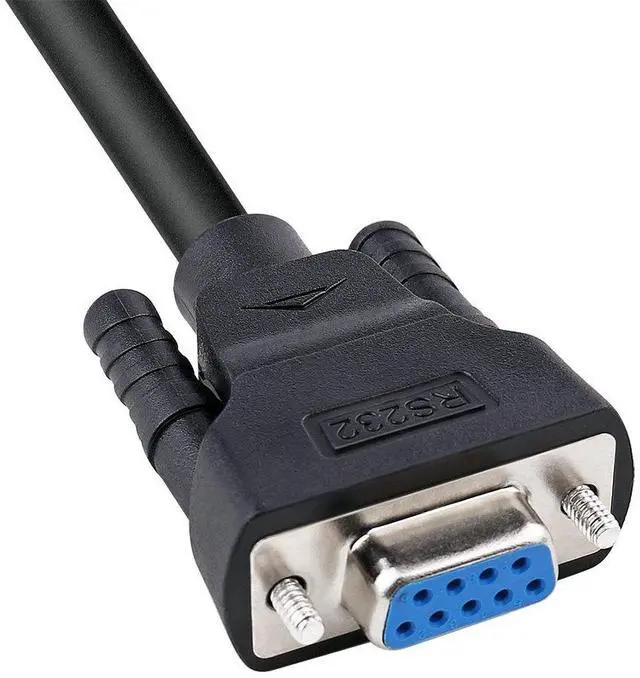 Alt view image 6 of 7 - DTech 1.5ft COM Port Serial Cable Male to Female RS232 Extension 9 Pin Straight Through Cord (0.5 Meter, Black)