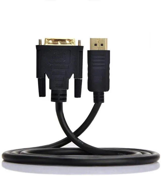 Alt view image 2 of 7 - DisplayPort DP Male Source to DVI Male Single Link Video 1080p 60hz Cable 6ft 1.8m for DVI Monitor