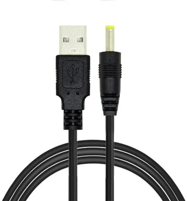 Alt view image 2 of 7 - USB to DC 4.0x1.7mm Cable,USB 2.0 Type A to DC 5V 4.0x1.7mm Power Round Plug Cable 24AWG 120cm