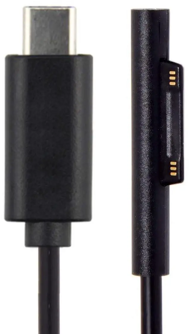 Alt view image 6 of 7 - USB C to DC 12-15V Surface Pro3 Pro4 Pro5 Pro6 Book PD 65W Charge Cable