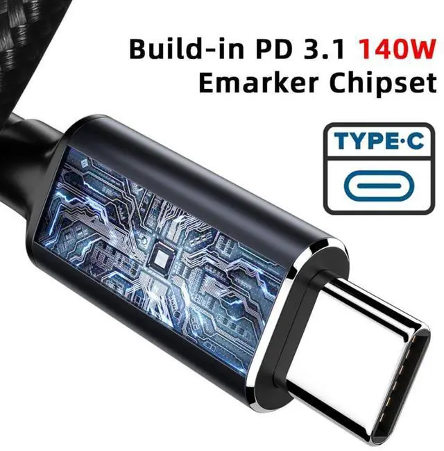 Alt view image 6 of 7 - USB C to DC 5.5x2.5mm 20V Power 65W 100W 135W 140W PD Charge Cable for Laptop