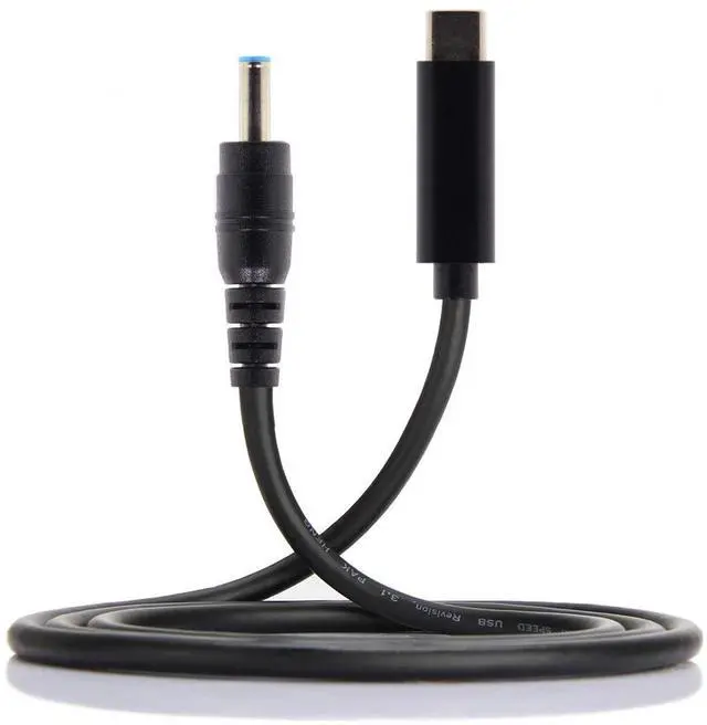 Alt view image 7 of 7 - USB C to DC 20V 4.5x3.0mm PD 65W Charge Cable with PD Emulator Trigger for H-P Laptop