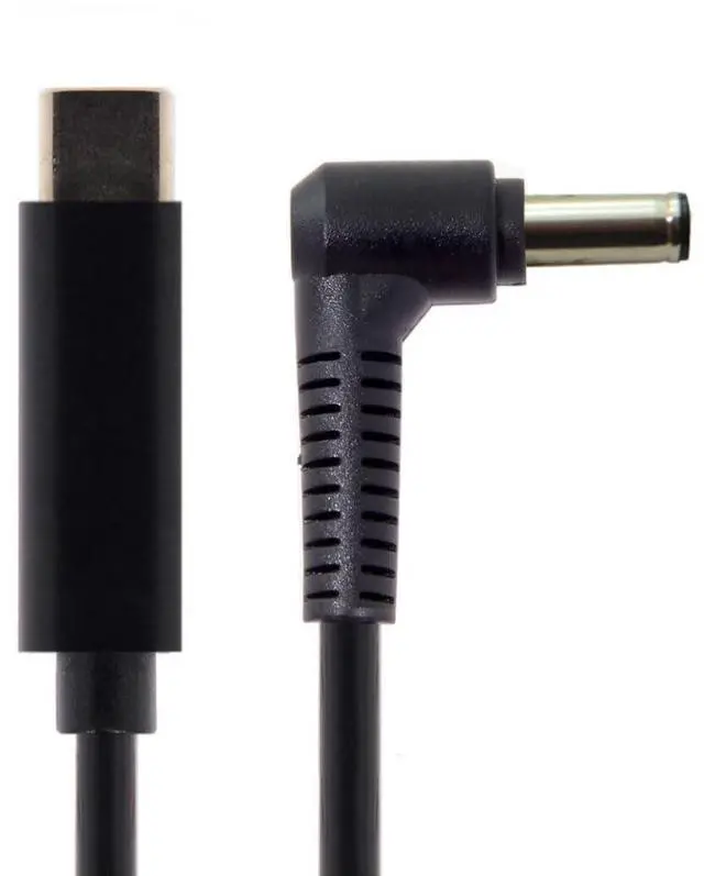 Alt view image 5 of 7 - USB C to DC 6.0x1.4mm Power PD 65W Charge Cable for Laptop Notebook