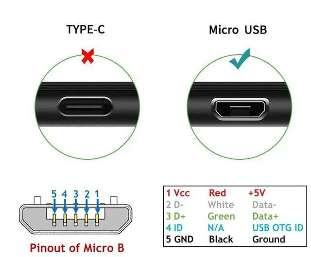 Alt view image 4 of 7 - USB to Micro USB Cable,USB 2.0 Male to Micro USB 5Pin Male Charge Data Transfer 90 Degree Left Angled Extension Cable 0.65FT/0.2M