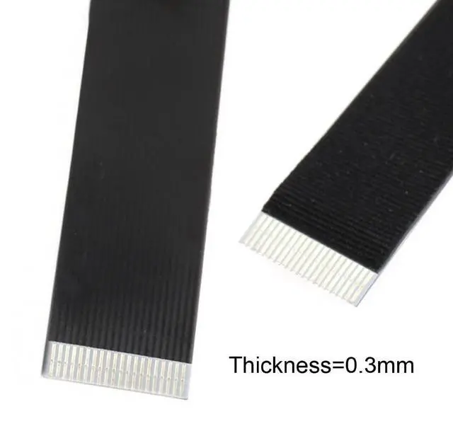 Alt view image 3 of 7 - USB 2.0 Flat Cable USB 2.0 Male to Female Data Transfer Charging Ribbon Flex Extension Cable Adapter 0.5M