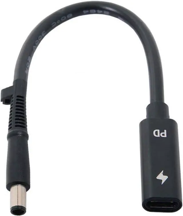 Main image of USB C to DC 20V 7.4x5.0mm PD 65W Charge Cable for H-P Laptop Type-C Input to DC 20V Output