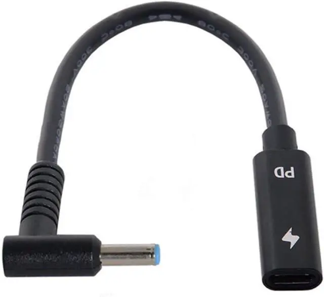 Main image of CY USB C to DC 20V 4.5 * 3.0mm PD 65W Charge Cable for H-P Laptop
