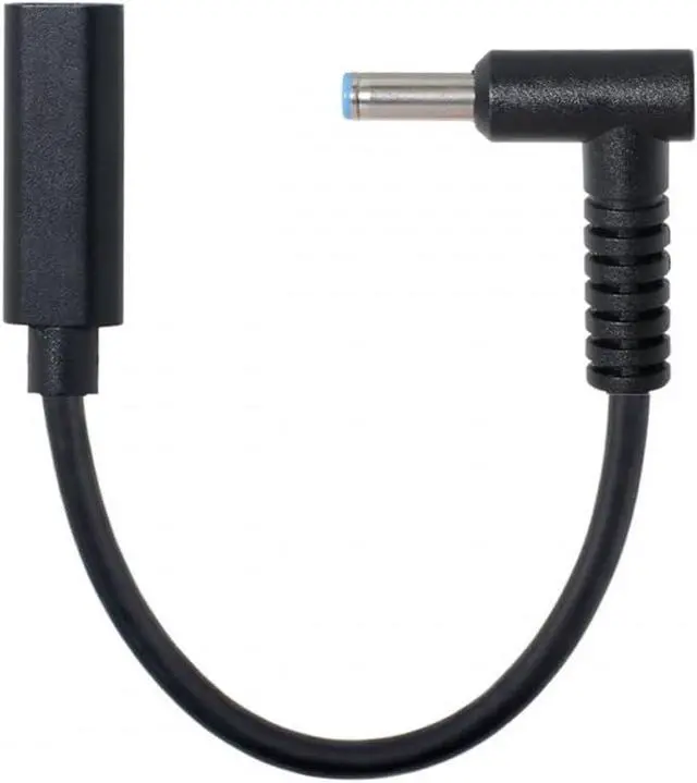 Alt view image 6 of 7 - CY USB C to DC 20V 4.5 * 3.0mm PD 65W Charge Cable for H-P Laptop