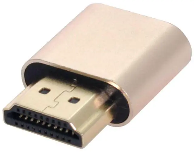 Main image of CY HDMI Virtual Display Adapter HDMI 1.4 DDC EDID Dummy Plug Headless Ghost Display Emulator 1920x1080p@60Hz