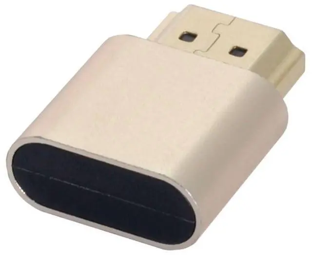 Alt view image 6 of 7 - CY HDMI Virtual Display Adapter HDMI 1.4 DDC EDID Dummy Plug Headless Ghost Display Emulator 1920x1080p@60Hz
