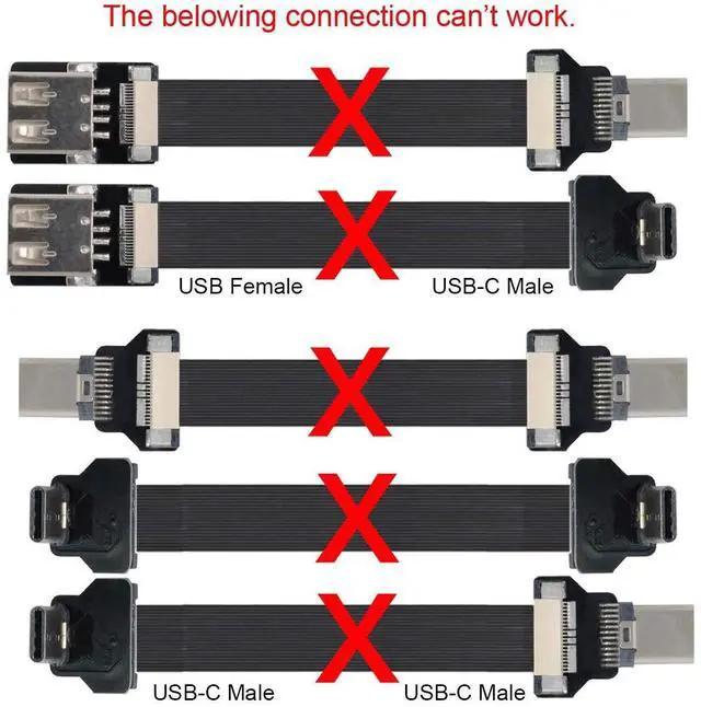Alt view image 3 of 7 - USB 2.0 Female Flat Connector Support 480Mbps Data Transfer 5V Charging for Ribbon Cable,Raspberry Pi, GoPro,Drone, Camera, Gimbal